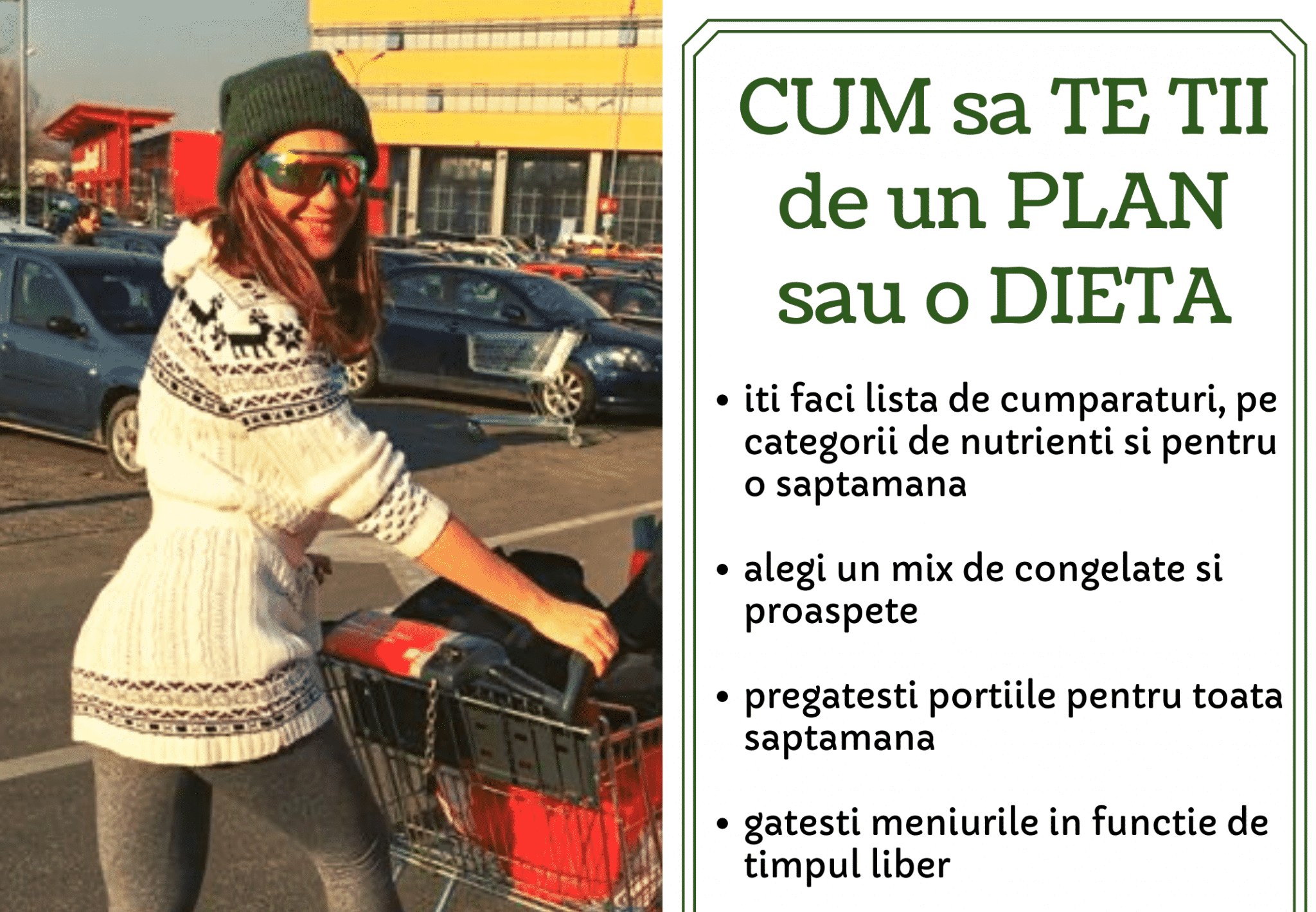15 sfaturi care te ajuta sa te tii de un plan nutritional sau o dieta