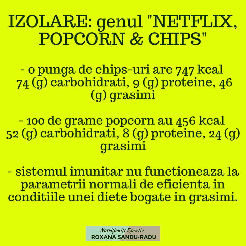 CE MANCAM IN IZOLARE, EPISODUL 5 NETFLIX, POPCORN, CHIPS