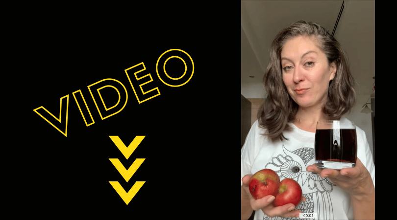 110 kcal, un pahar de Pepsi, 2 mere