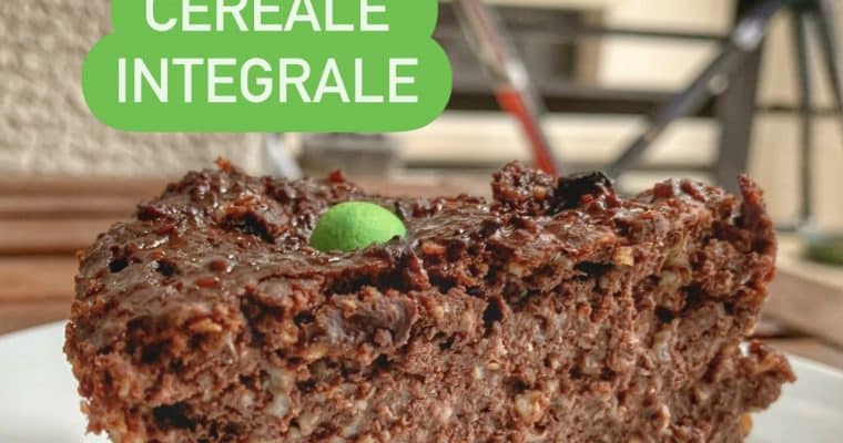 Prajitura din cereale integrale